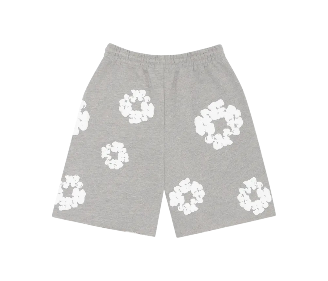 Pantaloni Scurți Denim Tears The Cotton Wreath Gri
