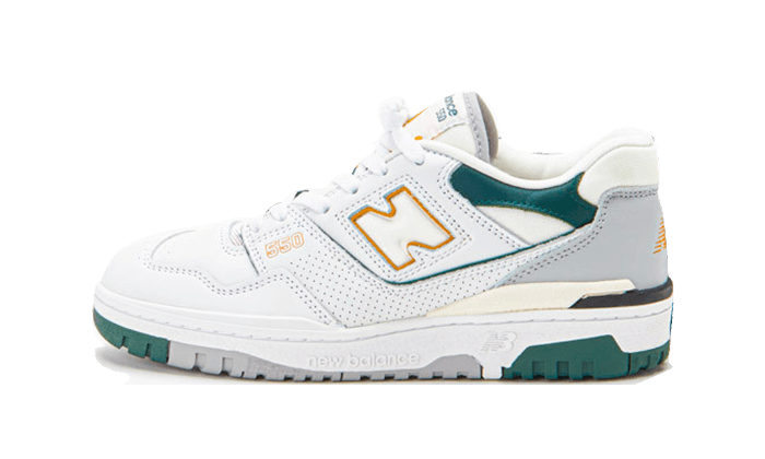 550 White Nightwatch Green (BB550PWC) - EU 36–46.5 - Green | SOSUKICKS