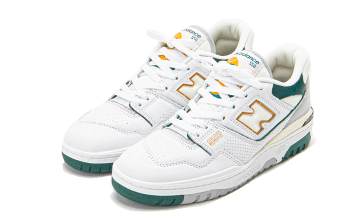 550 White Nightwatch Green (BB550PWC) - 37 EU - 4.5 US - Green | SOSUKICKS