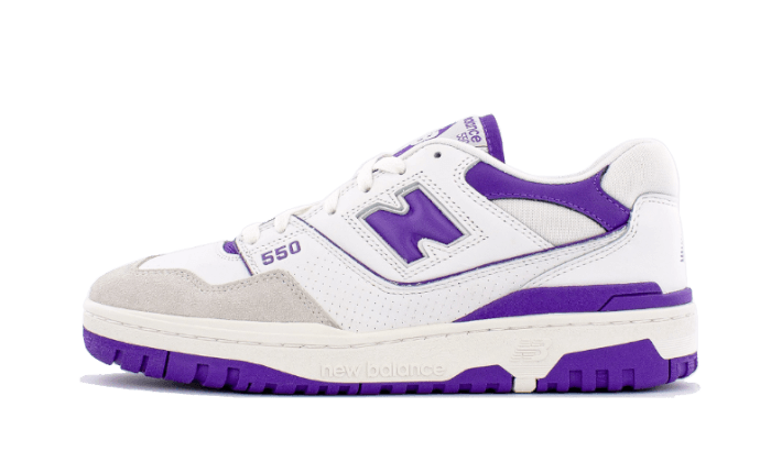 550 White Purple (BB550WR1) - EU 36–46.5 - White | SOSUKICKS