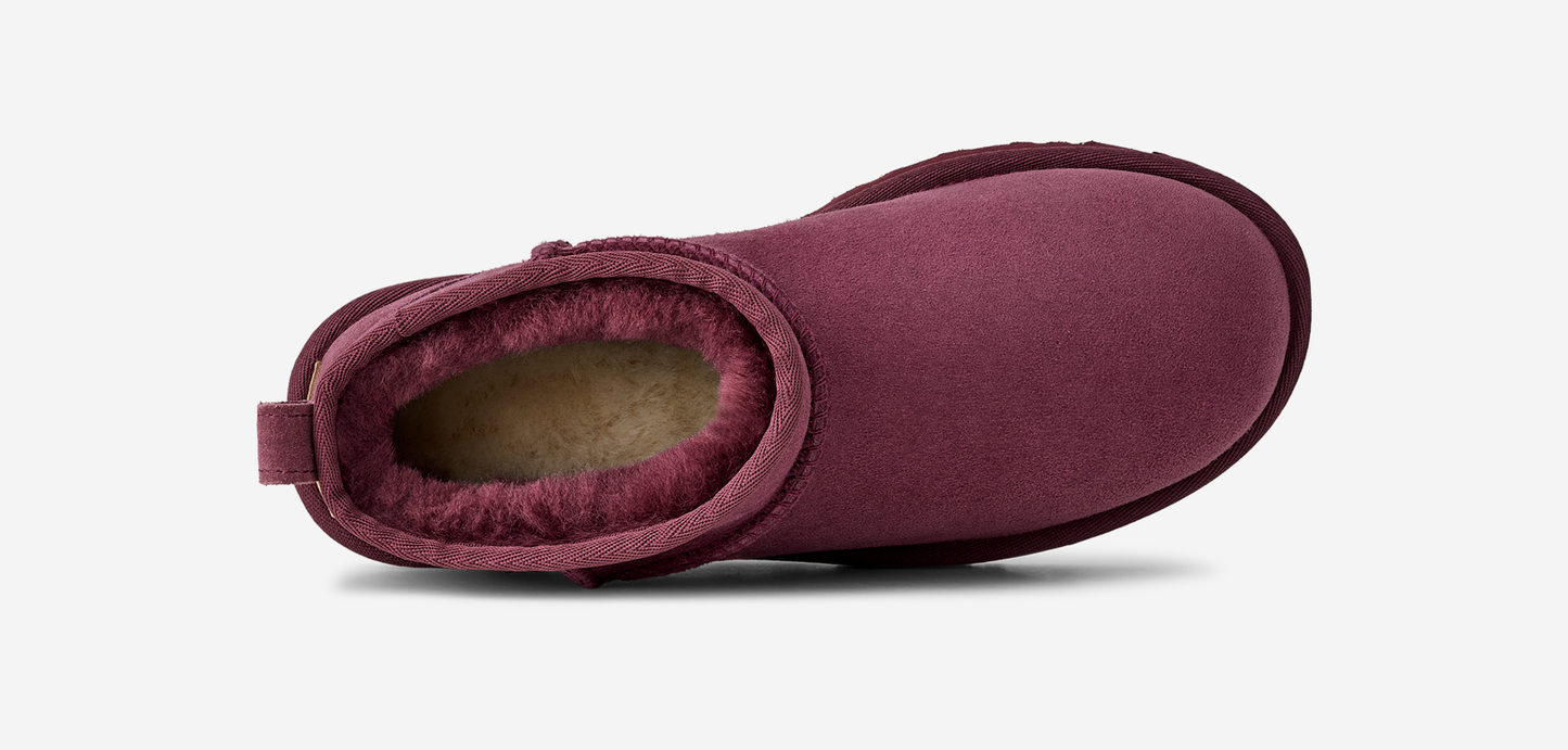 UGG Classic Ultra Mini Boot Burnt Magenta (Women's)