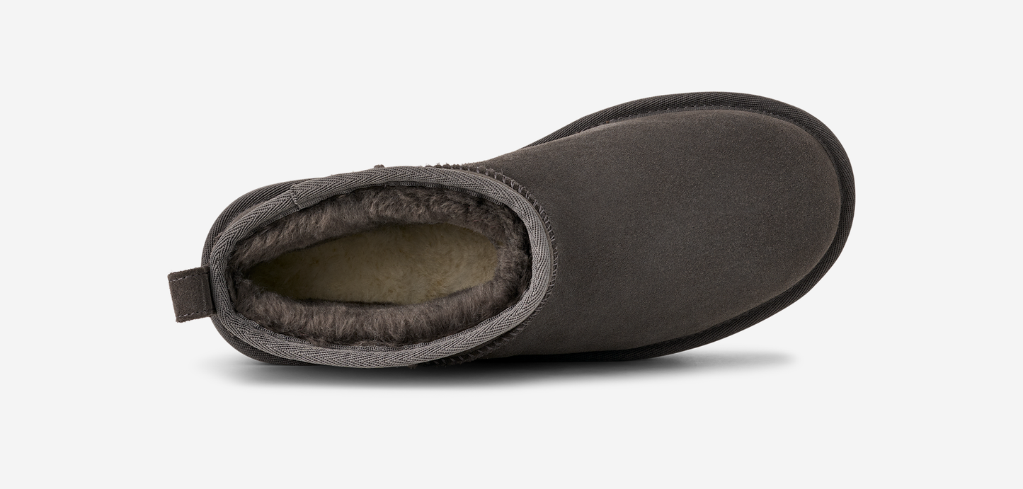 UGG Classic Ultra Mini Platform Boot Charcoal (Women's)