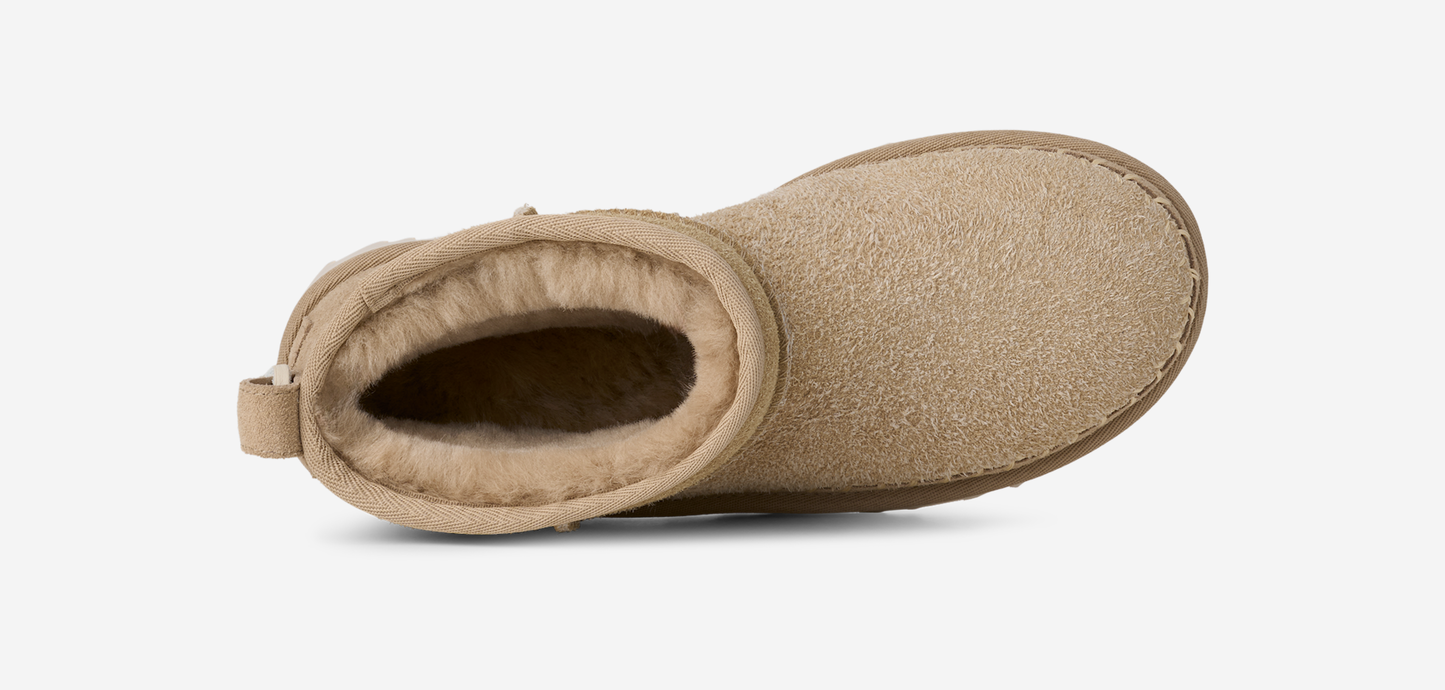 UGG Classic Ultra Mini Biarritz Boot Mustard Seed (Women's)
