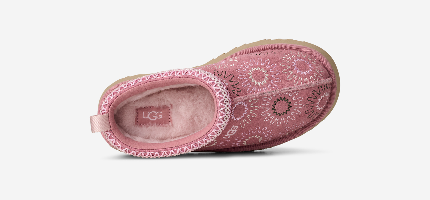 UGG Tazz Sun Stitch Slipper Horizon Pink (Kids)