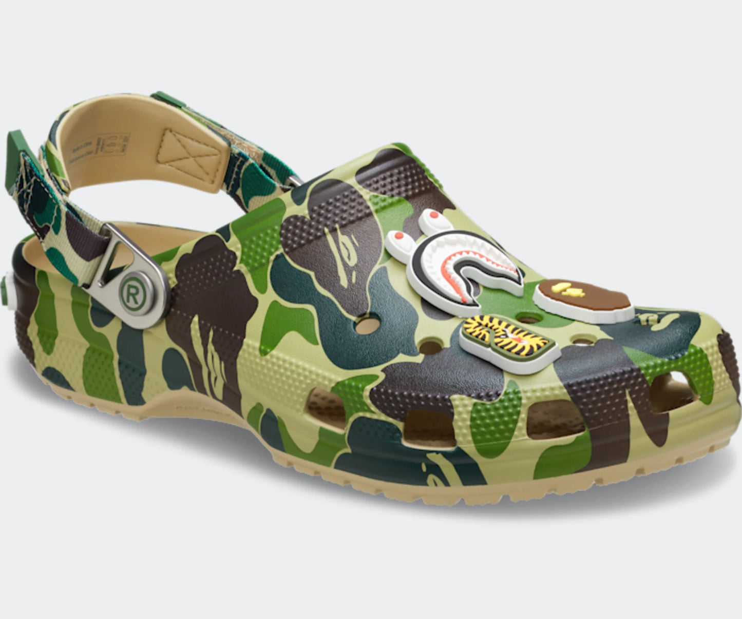 Crocs Classic Clog A Bathing Ape ABC Camo Green