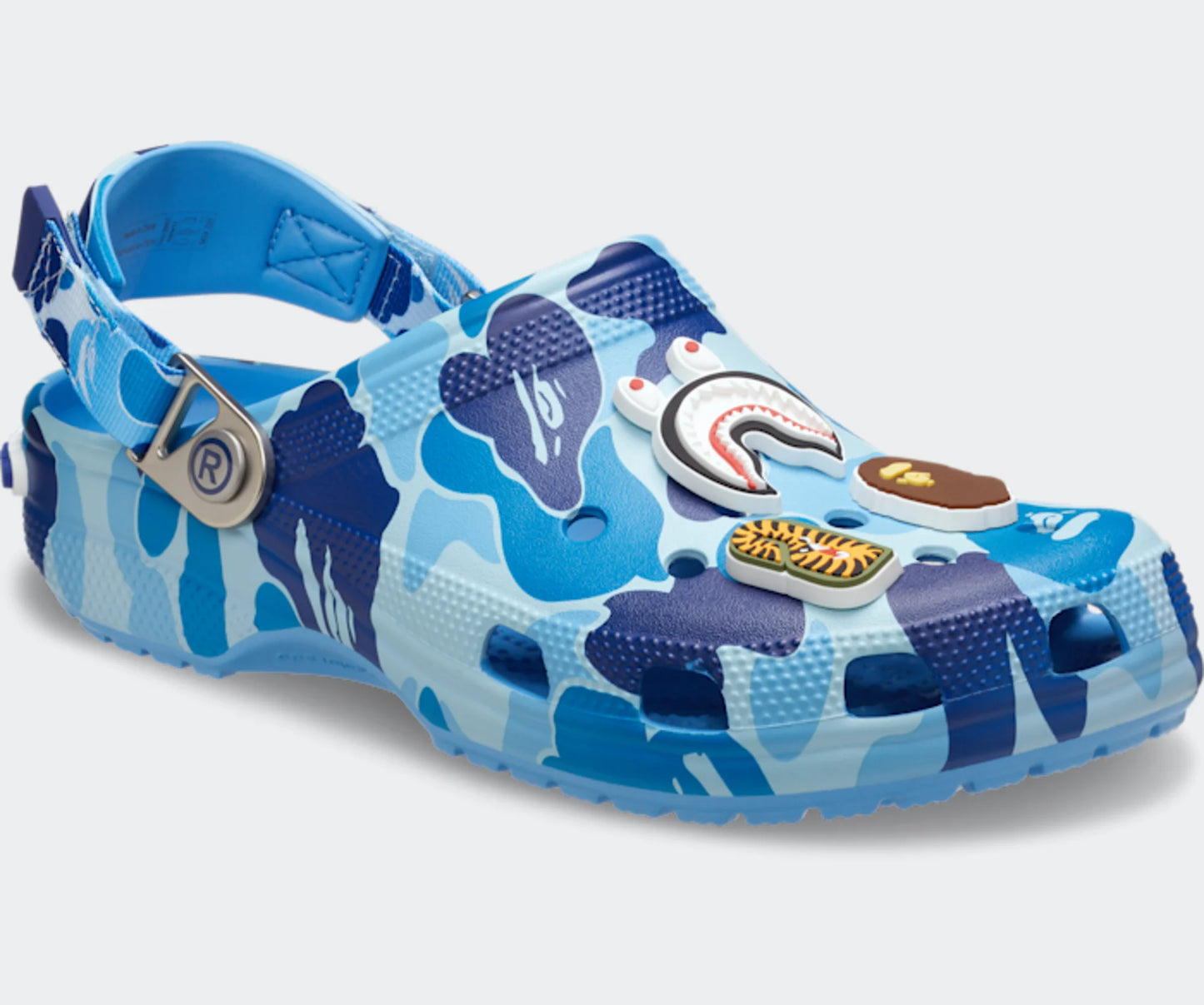 Crocs Classic Clog A Bathing Ape ABC Camo Blue