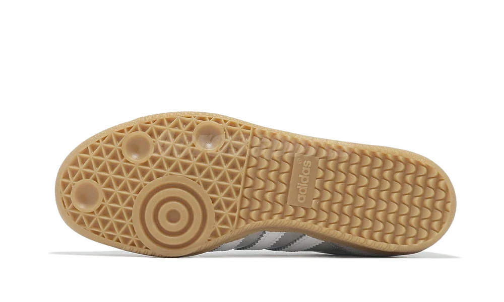 Samba Metallic Cracked Leather (JR0035) - 36 EU - 4 US - Gray | SOSUKICKS