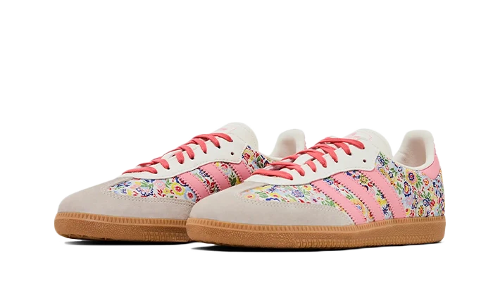 Samba OG Liberty London Floral Ebroidery (JI0280) - 36 EU - 4Y US - Pink | SOSUKICKS