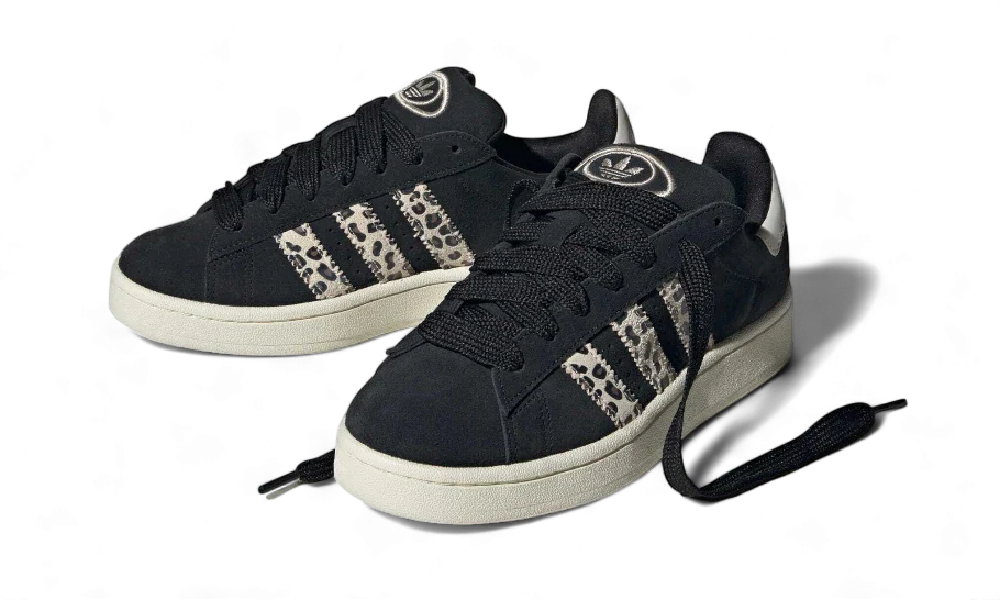 Campus 00s Black Leopard (ID7039) - 36 2/3 EU - 4.5 US - Black | SOSUKICKS