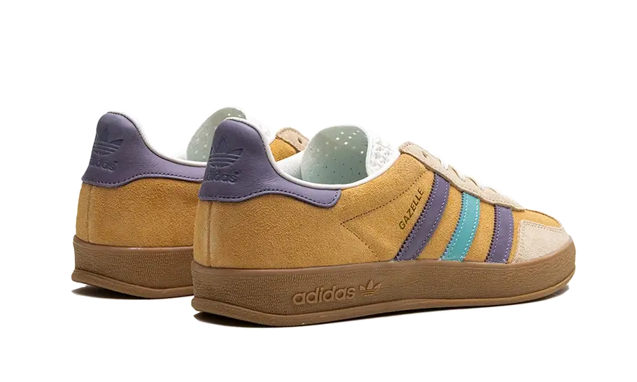 Gazelle Indoor Glow Orange Shadow Violet (IG1636) - 37 1/3 EU - 5 US - Purple | SOSUKICKS