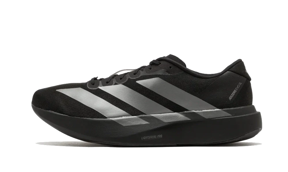 Adizero Evo SL Black Iron Metallic (JR4888) - EU 39.333333333333336–48 - Black | SOSUKICKS