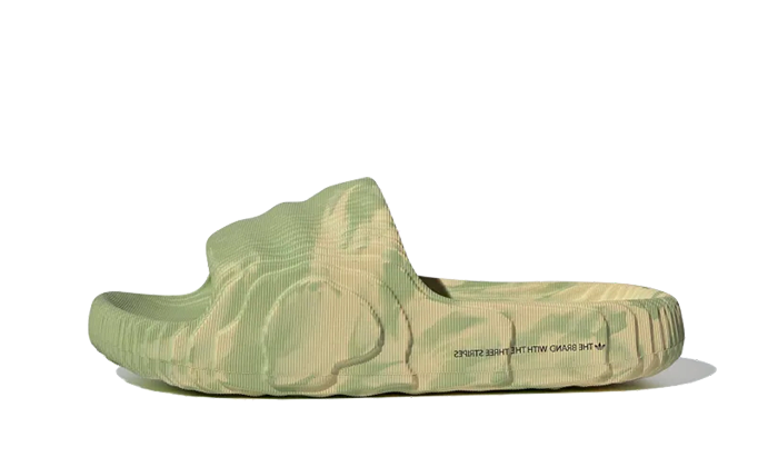 Adilette 22 Magic Lime St Desert Sand (GY1597) - EU 37–48.5 - Brown | SOSUKICKS