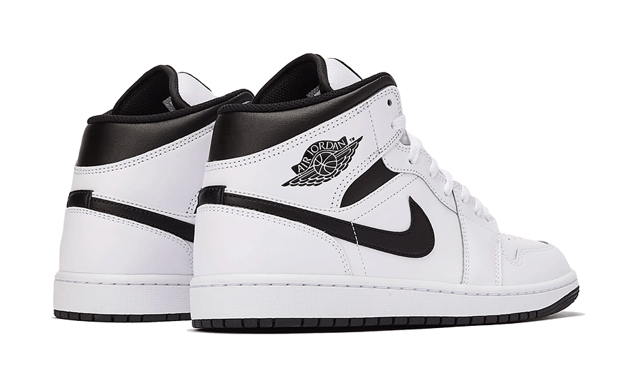 Air Jordan 1 Mid White Black (DQ8423-132) - 36.5 EU - 4.5Y US - Black | SOSUKICKS