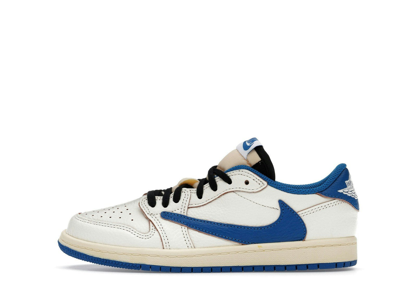 Jordan 1 Retro Low OG SP Fragment x Travis Scott Sail Military Blue (PS)