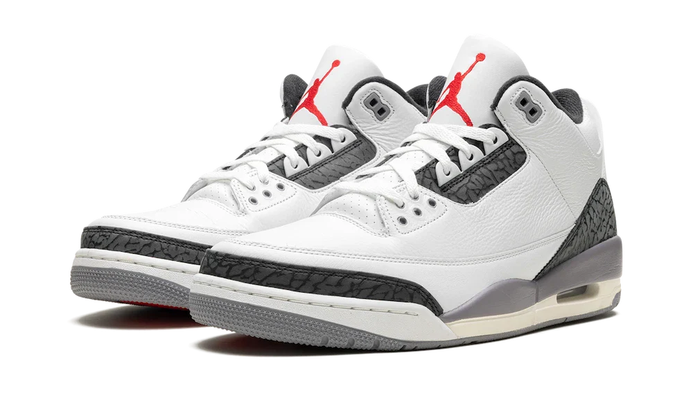 Air Jordan 3 Cement Grey (DM0967-106) - 36.5 EU - 4.5Y US - Gray | SOSUKICKS