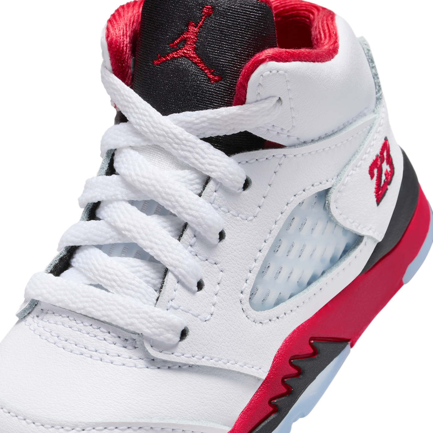 Jordan 5 Retro Fire Red Black Tongue (2025) (TD)