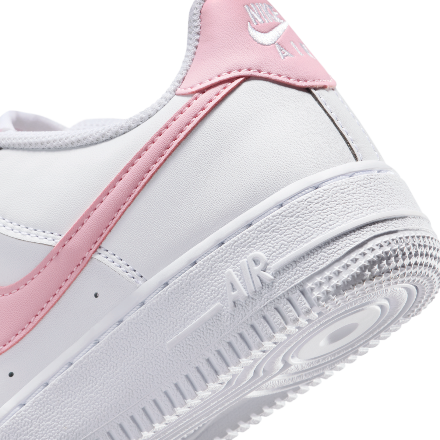 Nike Air Force 1 Low White Medium Soft Pink (GS)
