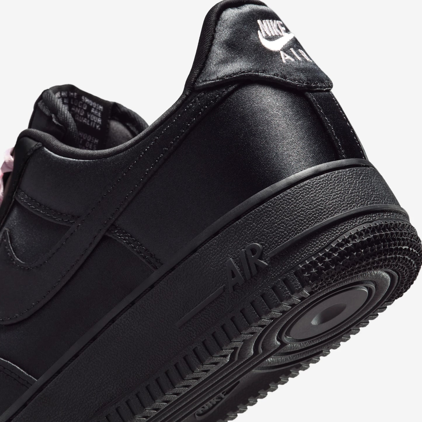 Nike Air Force 1 Low '07 LV8 Black Satin (Women's)