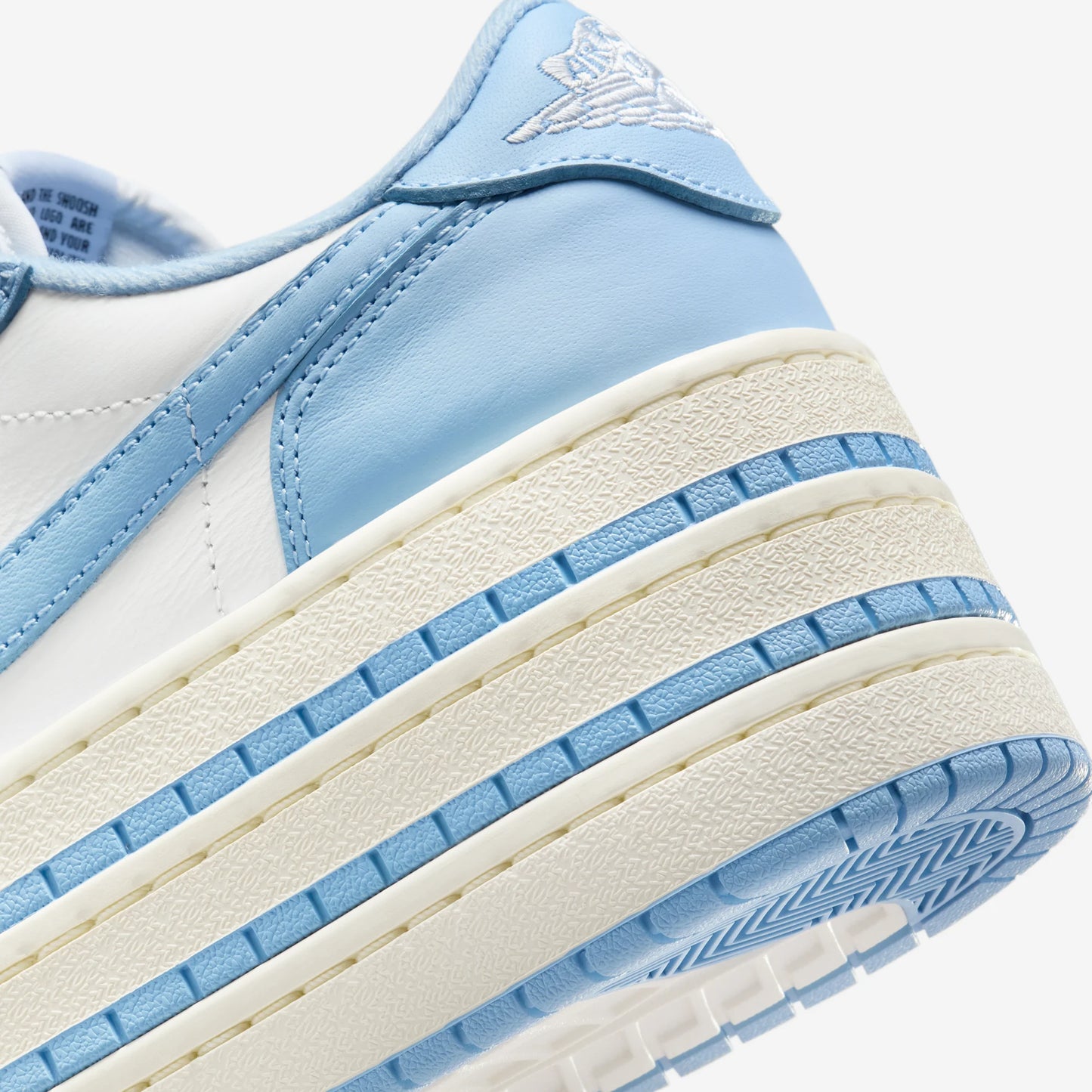 Jordan 1 Low Triple Stack Psychic Blue White (Women's)