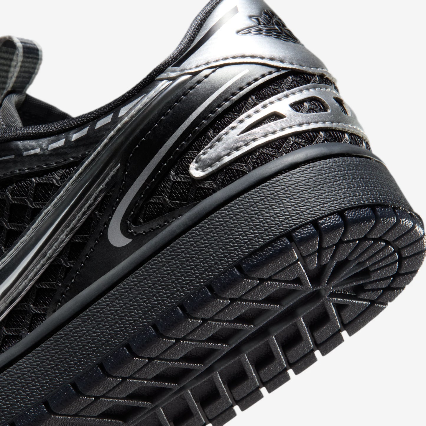 Jordan 1 Low Method of Make V3 Black Metallic Silver (Women's)