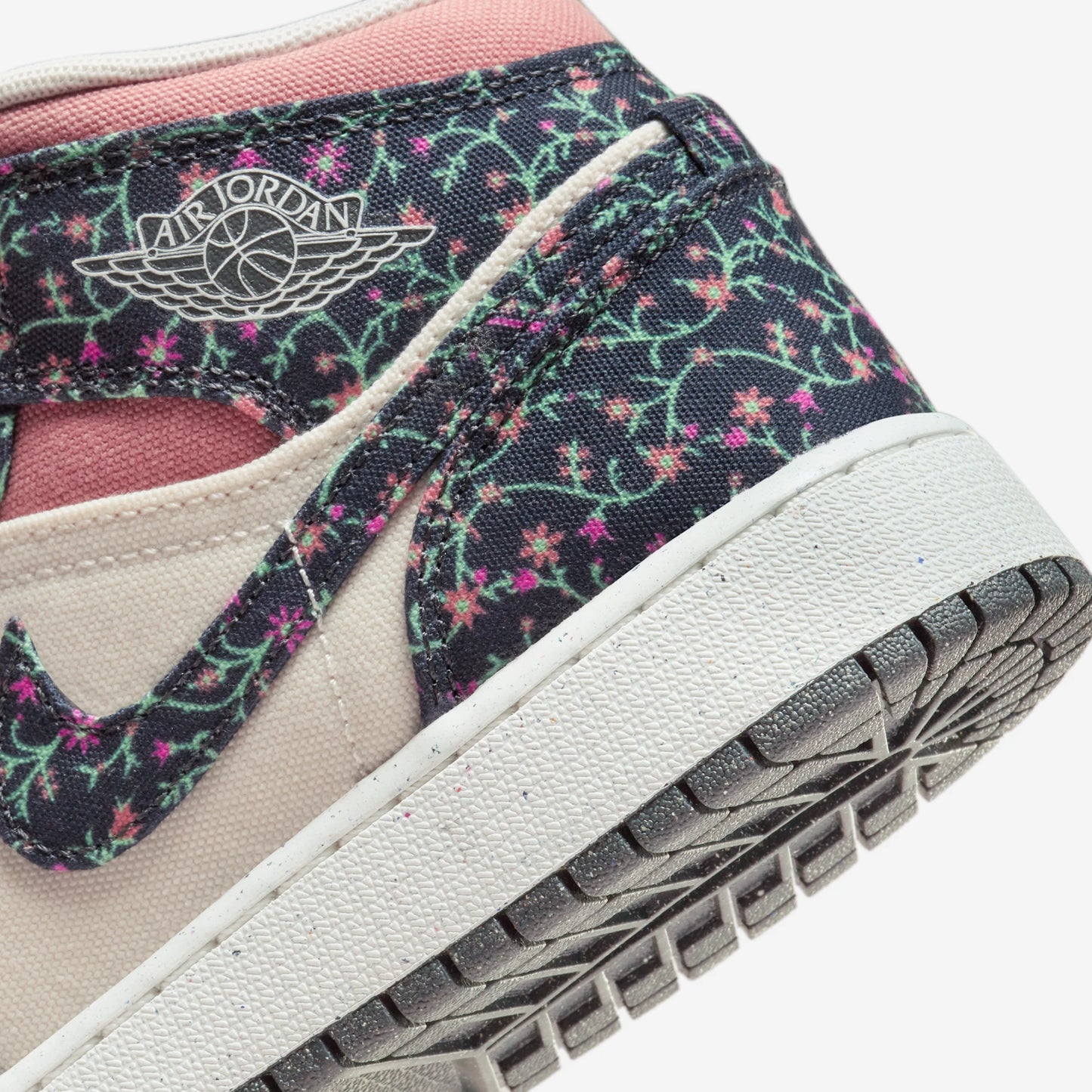 Jordan 1 Mid SE Floral (GS)