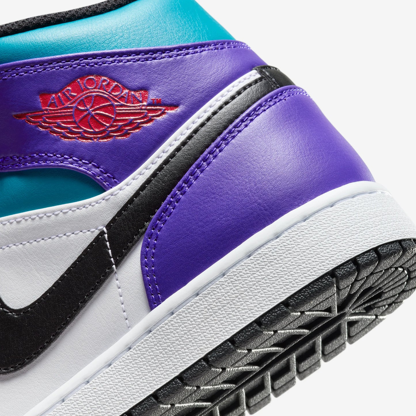 Jordan 1 Mid Court Purple Tropical Twist