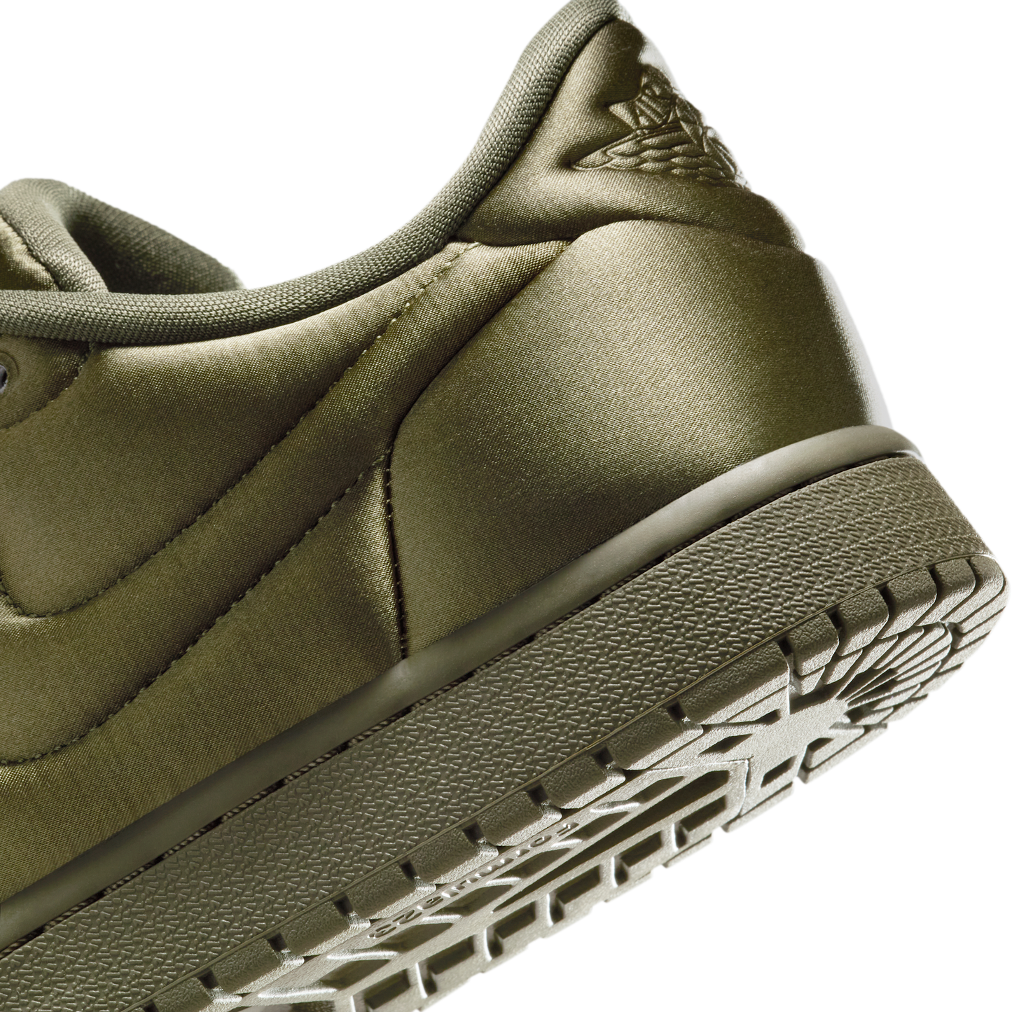 Jordan 1 Low Method of Make Satin Medium Olive (Women's)