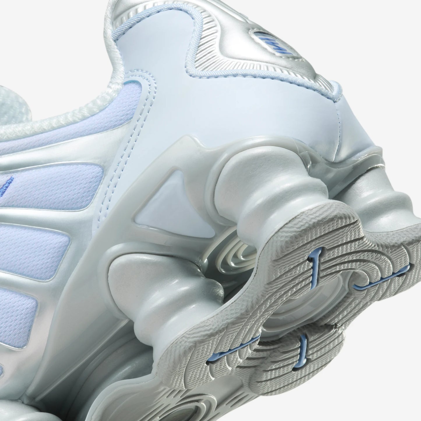 Nike Shox TL Metallic Platinum Blue Tint (Women's)