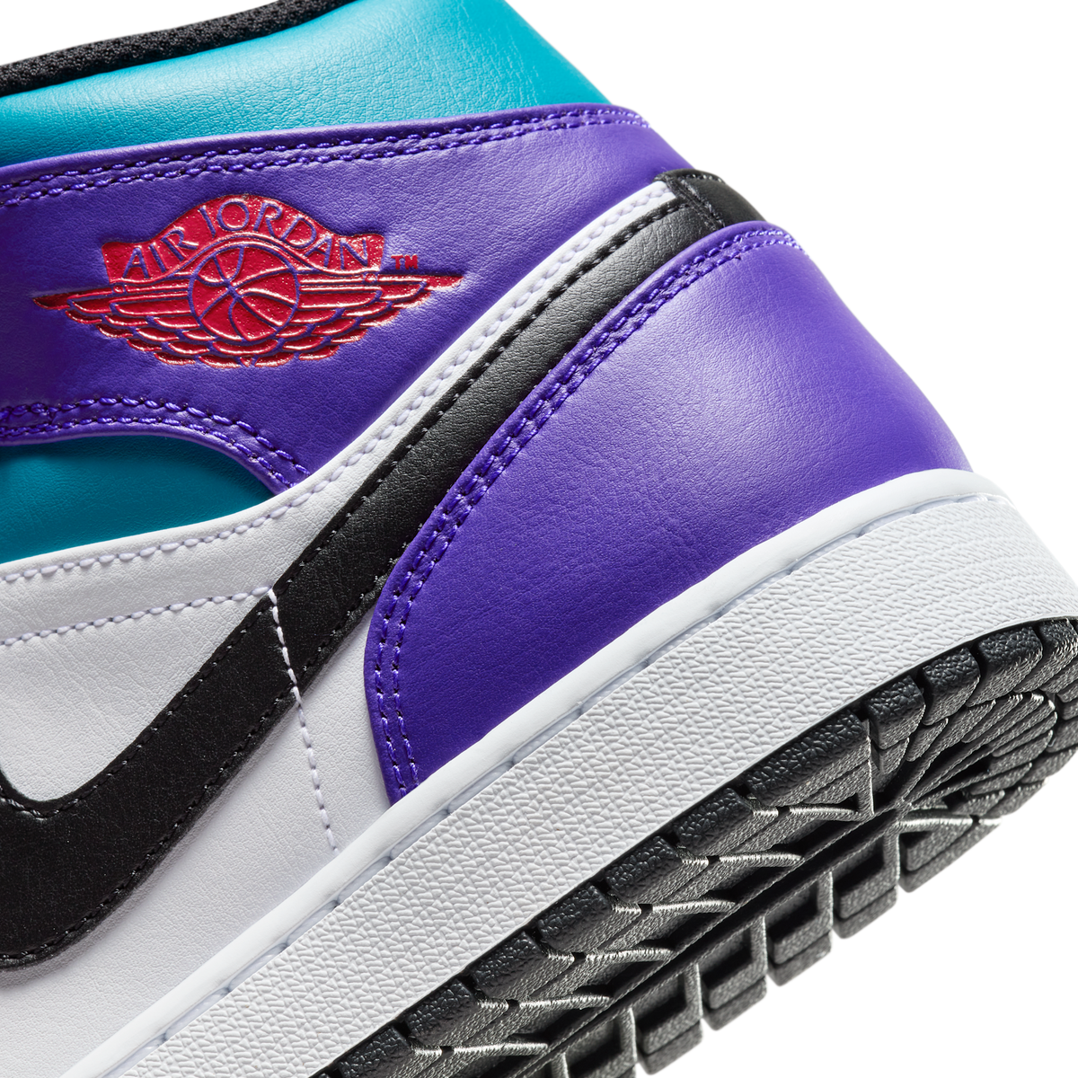Jordan 1 Mid Court Purple Tropical Twist