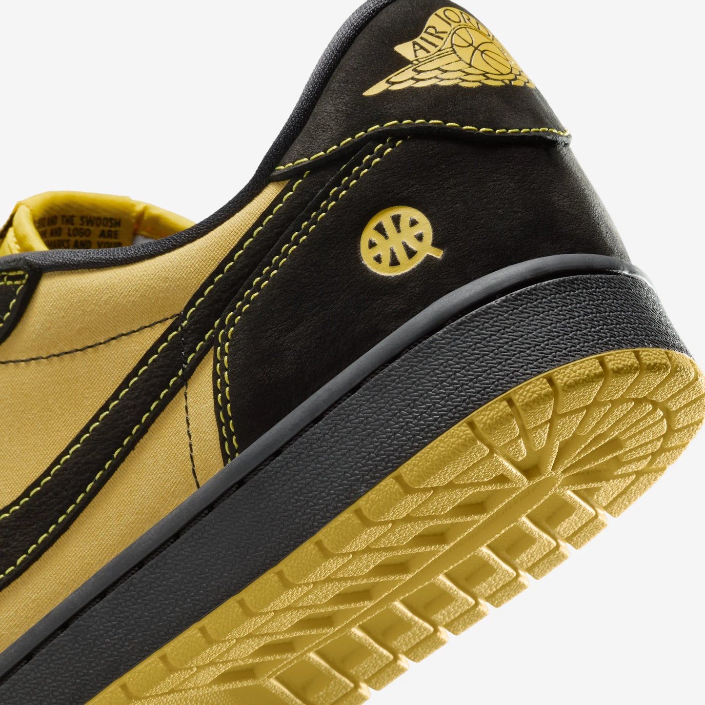 Jordan 1 Retro Low OG Quai 54 Black Tour Yellow Red