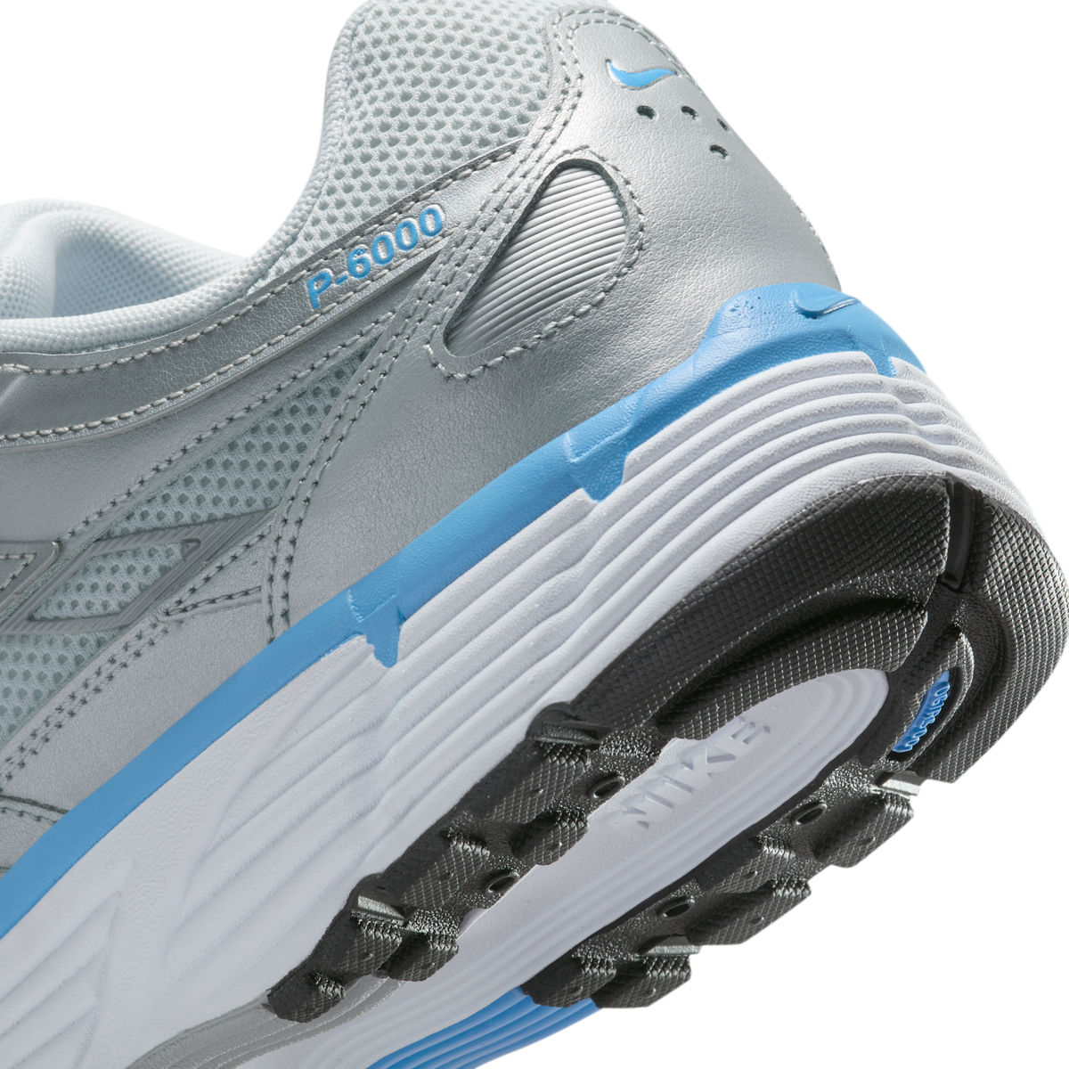 Nike P-6000 Metallic Platinum Pure Platinum Metallic Silver University Blue