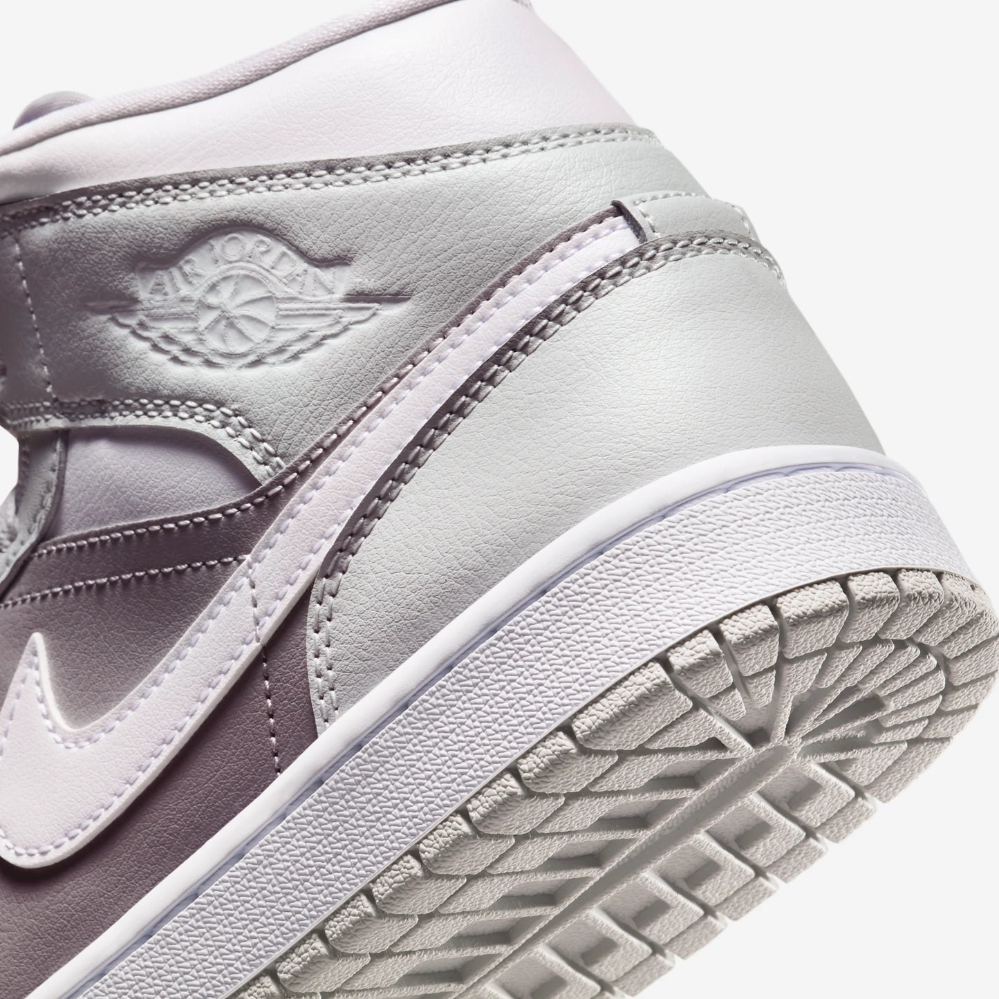 Jordan 1 Mid Photon Dust Atmosphere Grey (Women's)