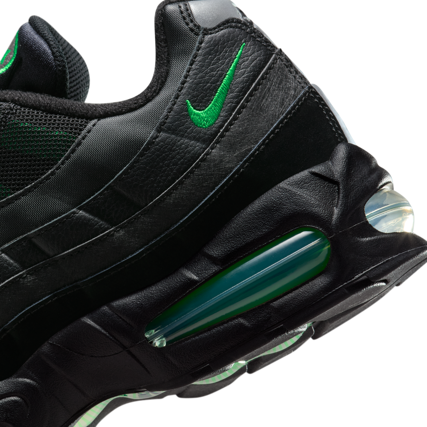 Nike Air Max 95 OG Big Bubble Black Green Shock
