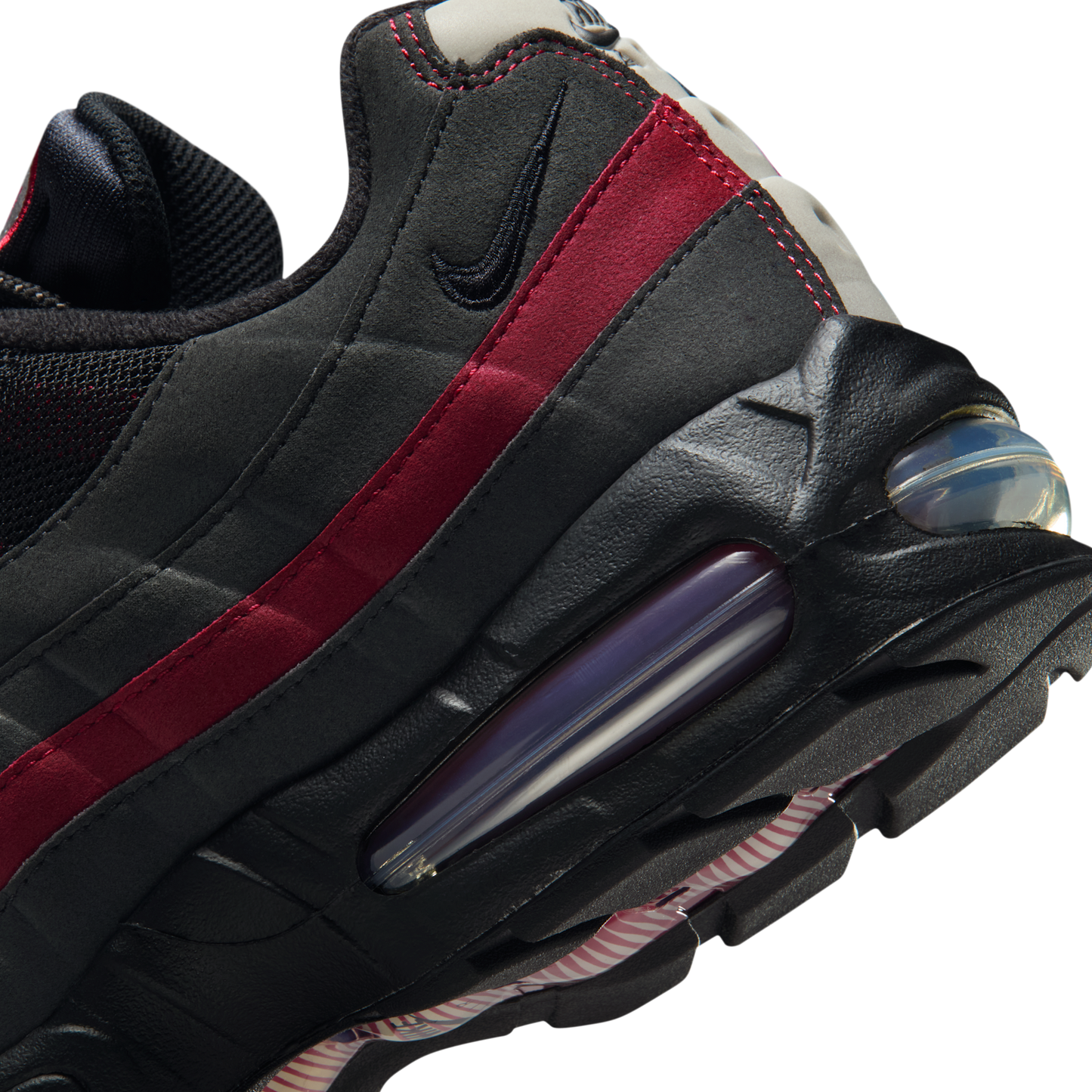 Nike Air Max 95 OG Big Bubble Black Crimson Grey