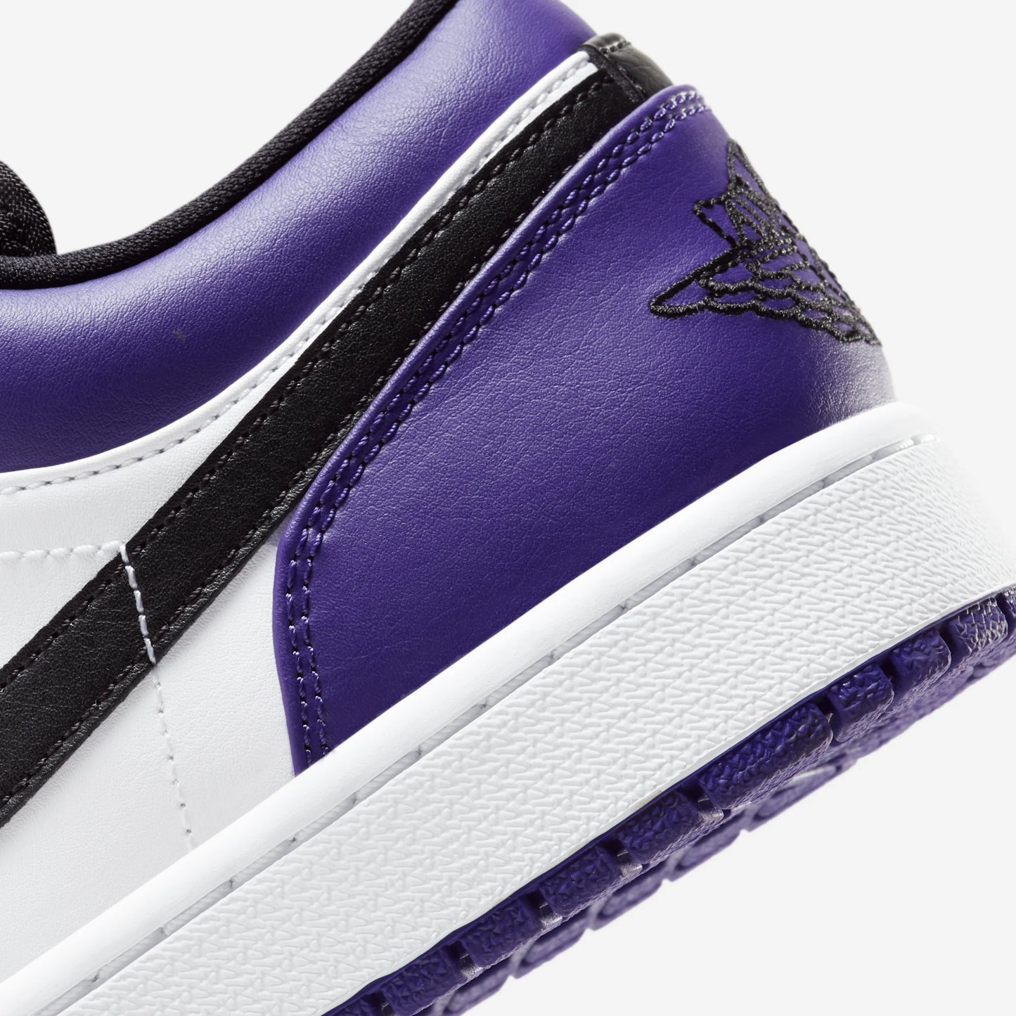 Jordan 1 Low Court Purple White