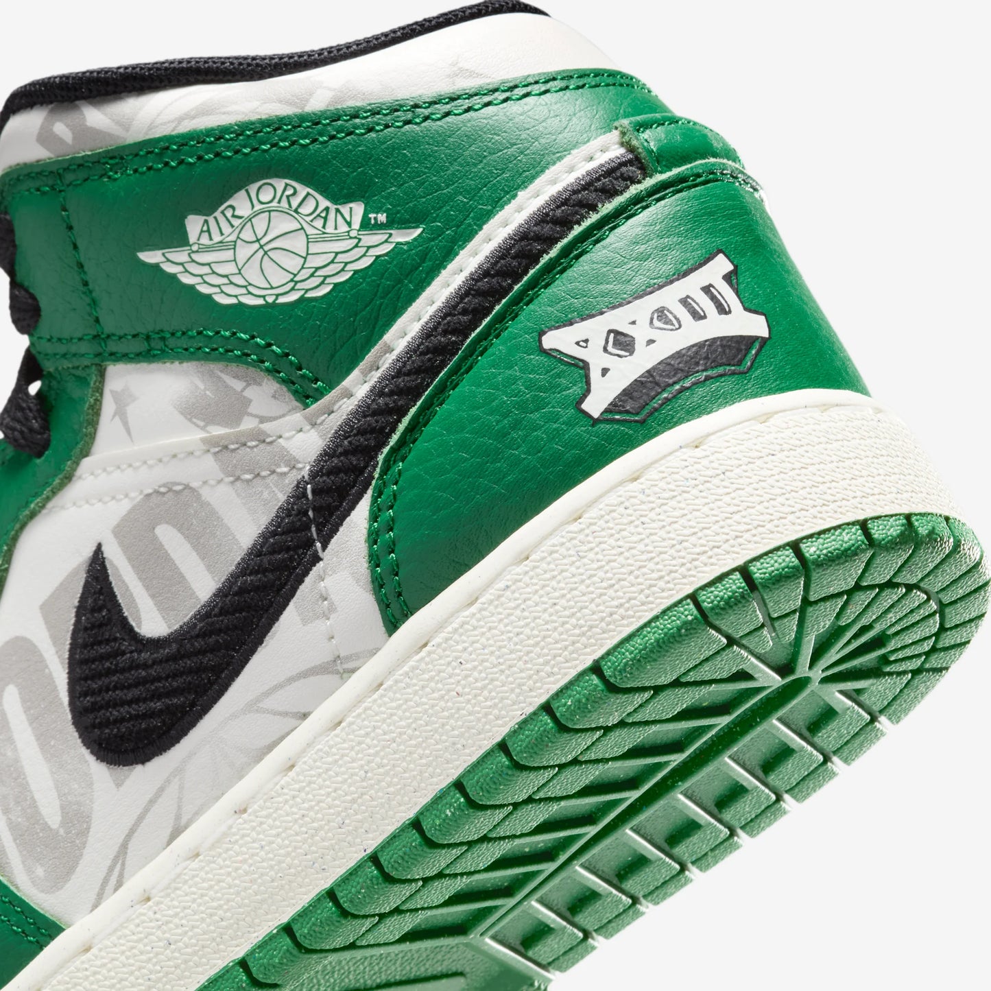 Jordan 1 Mid SE Overbranded (GS)