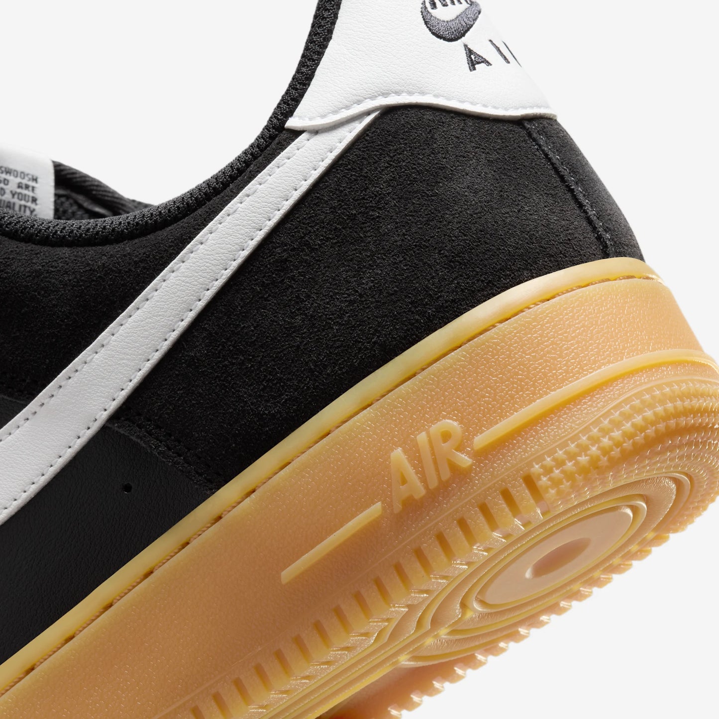 Nike Air Force 1 Low '07 LV8 Black Summit White Gum
