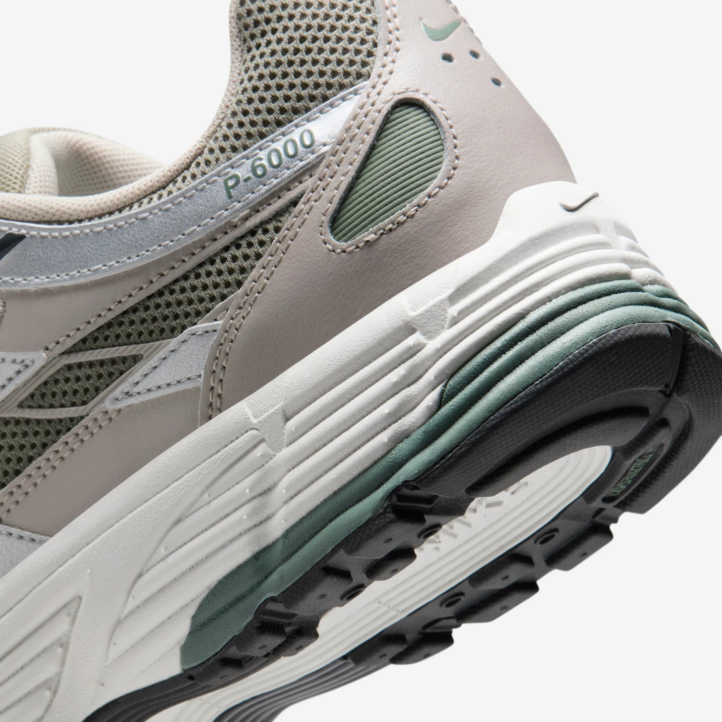 Nike P-6000 Cream Silver Clay Green