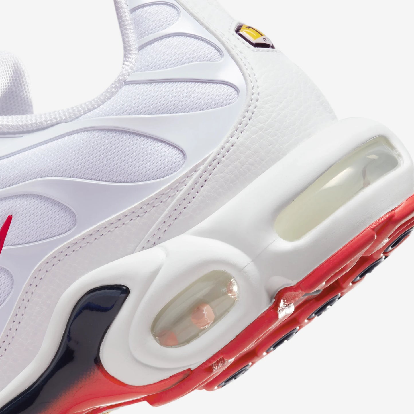 Nike Air Max Plus White University Red