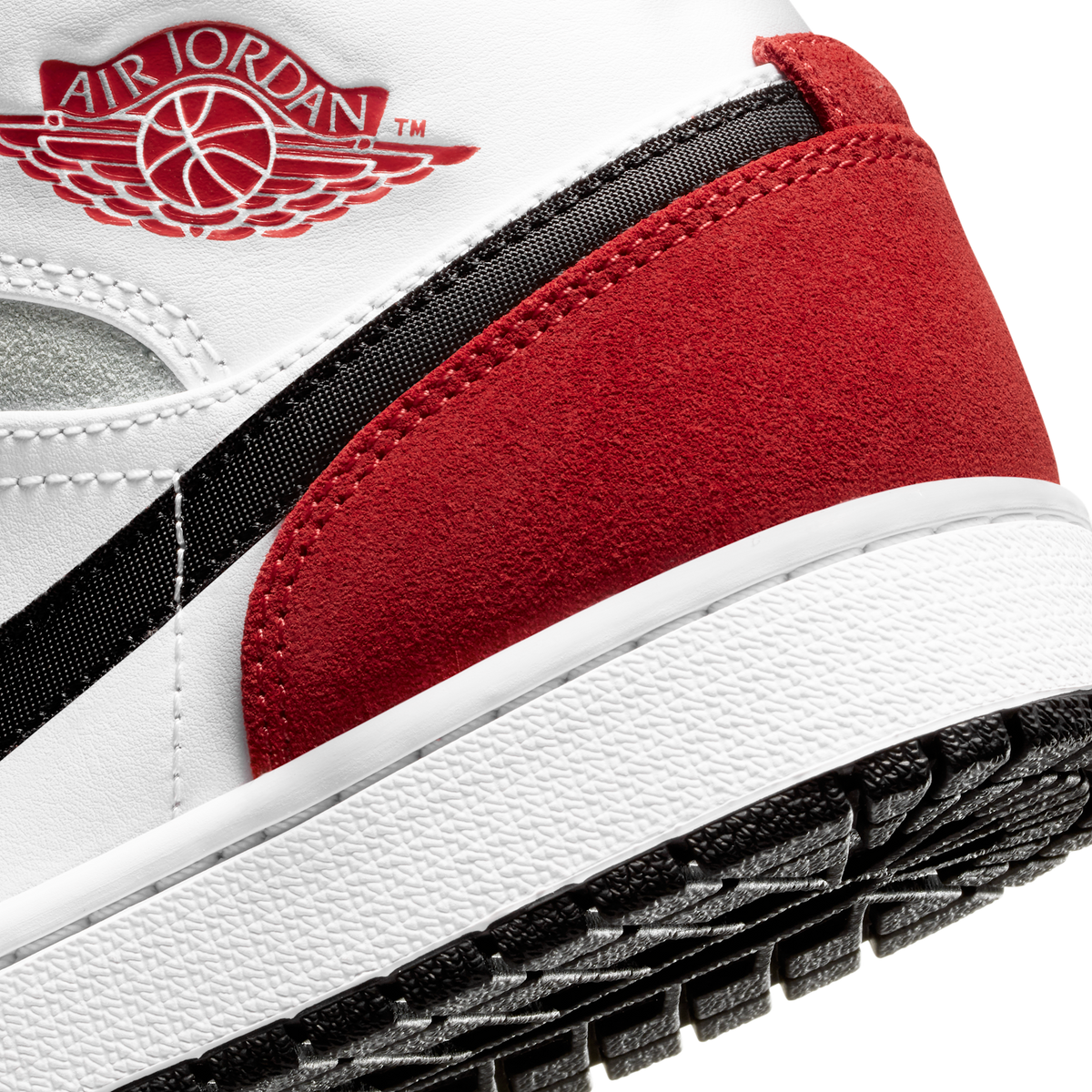 Jordan 1 Mid SE Red Black Toe