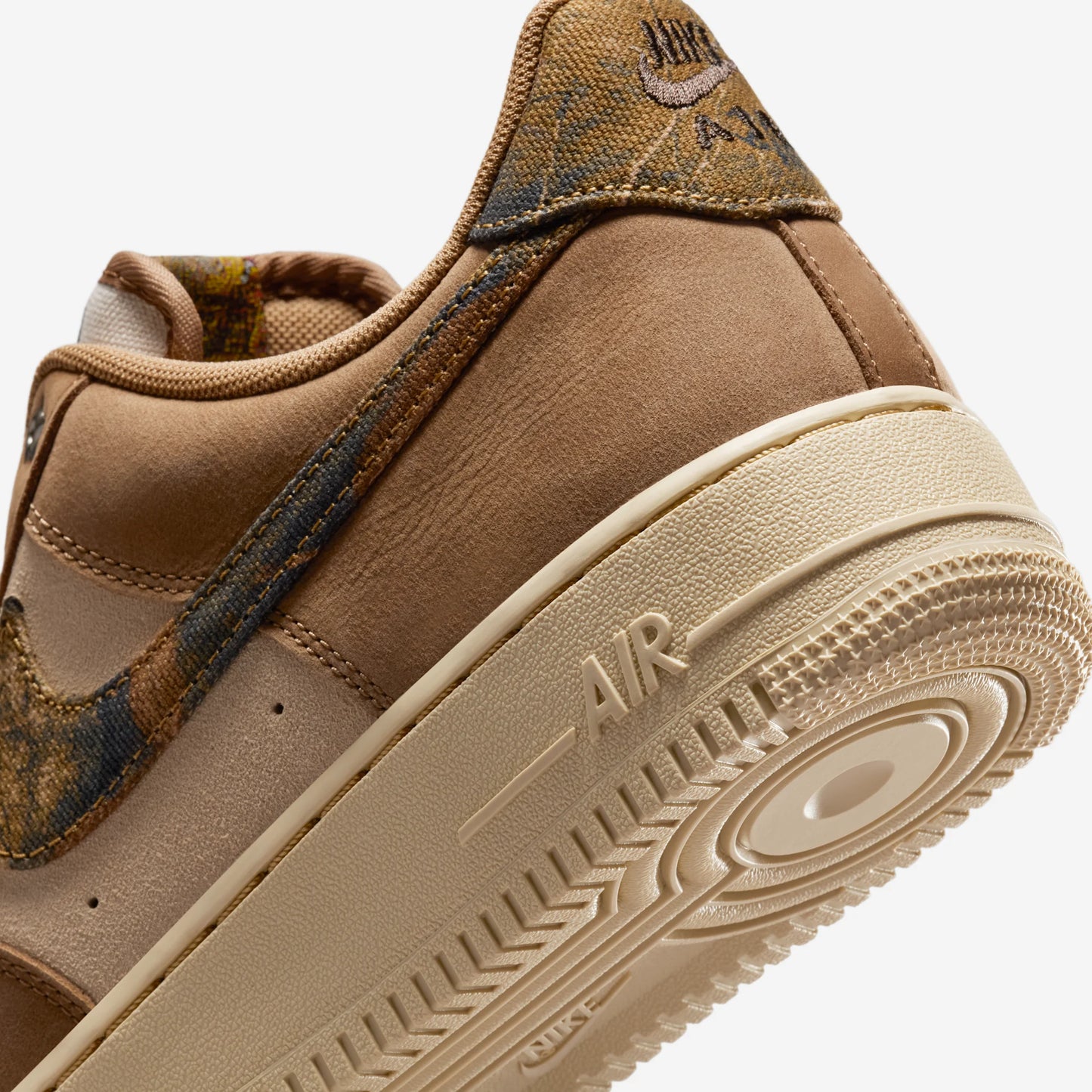 Nike Air Force 1 Low '07 Realtree Rattan Rocky Tan Seal Brown Camo