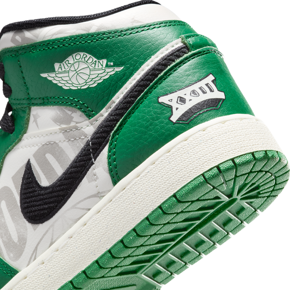 Jordan 1 Mid SE Overbranded (GS)