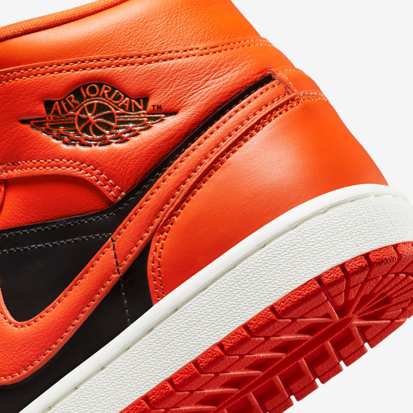 Jordan 1 Mid SE Rush Orange Crimson Bliss (Women's)