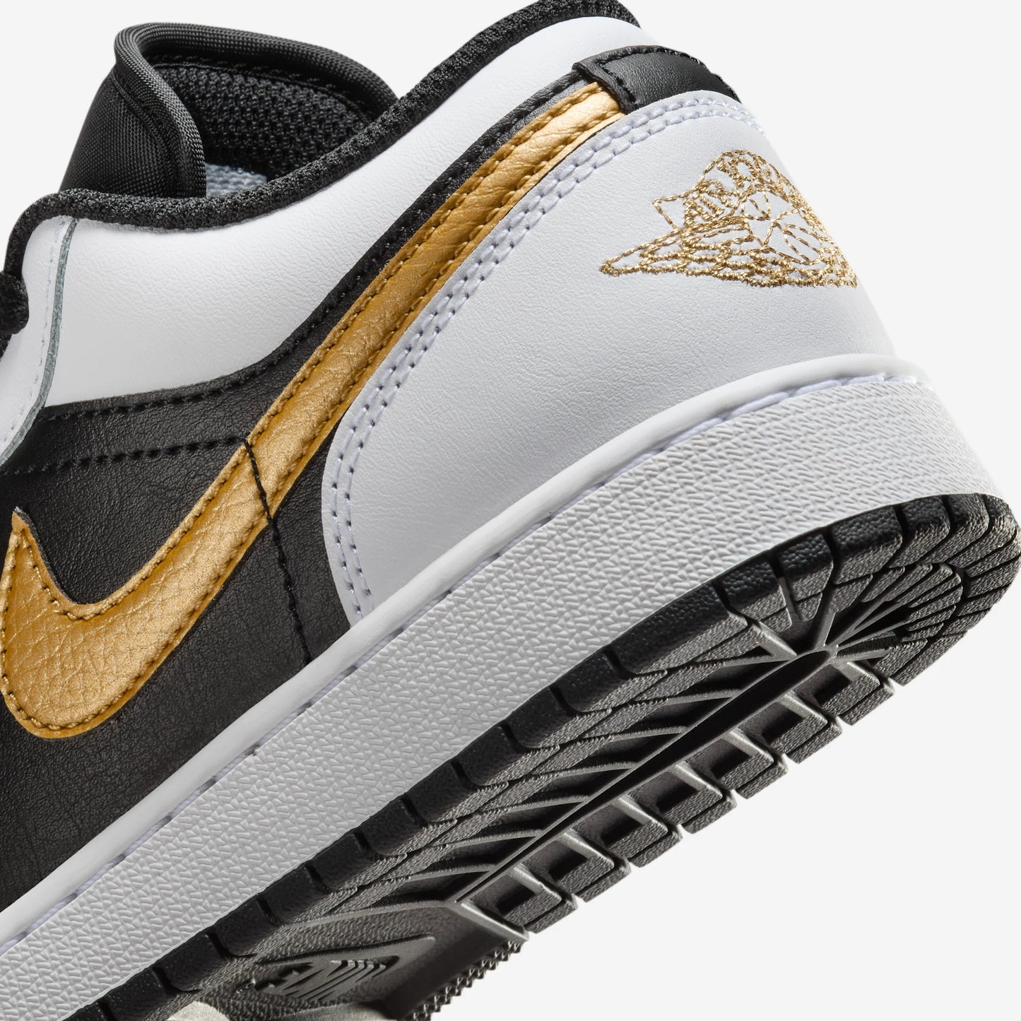 Jordan 1 Low Gold Swoosh (GS)
