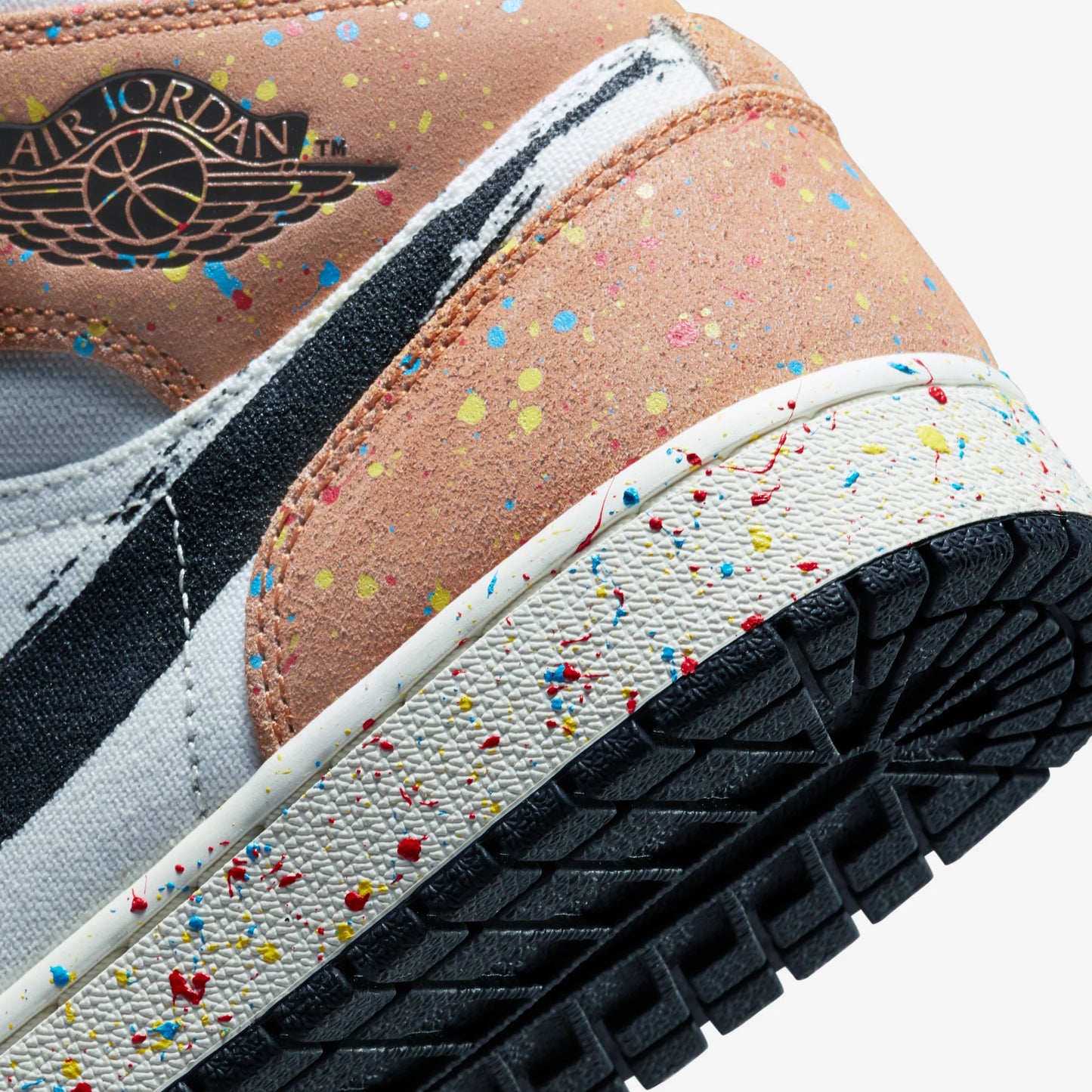 Jordan 1 Mid SE Brushstroke