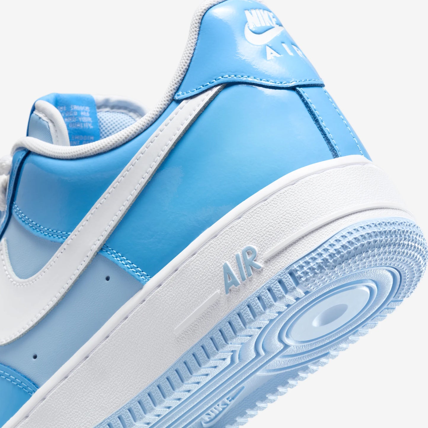 Nike Air Force 1 Low '07 LV8 Phychic Blue White Patent