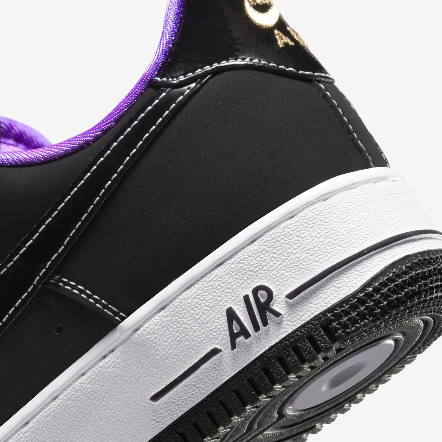 Nike Air Force 1 Low '07 LV8 World Champ Black Purple
