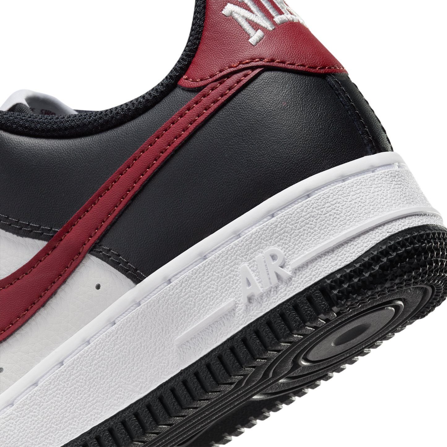 Nike Air Force 1 Low White Dark Team Red (GS)