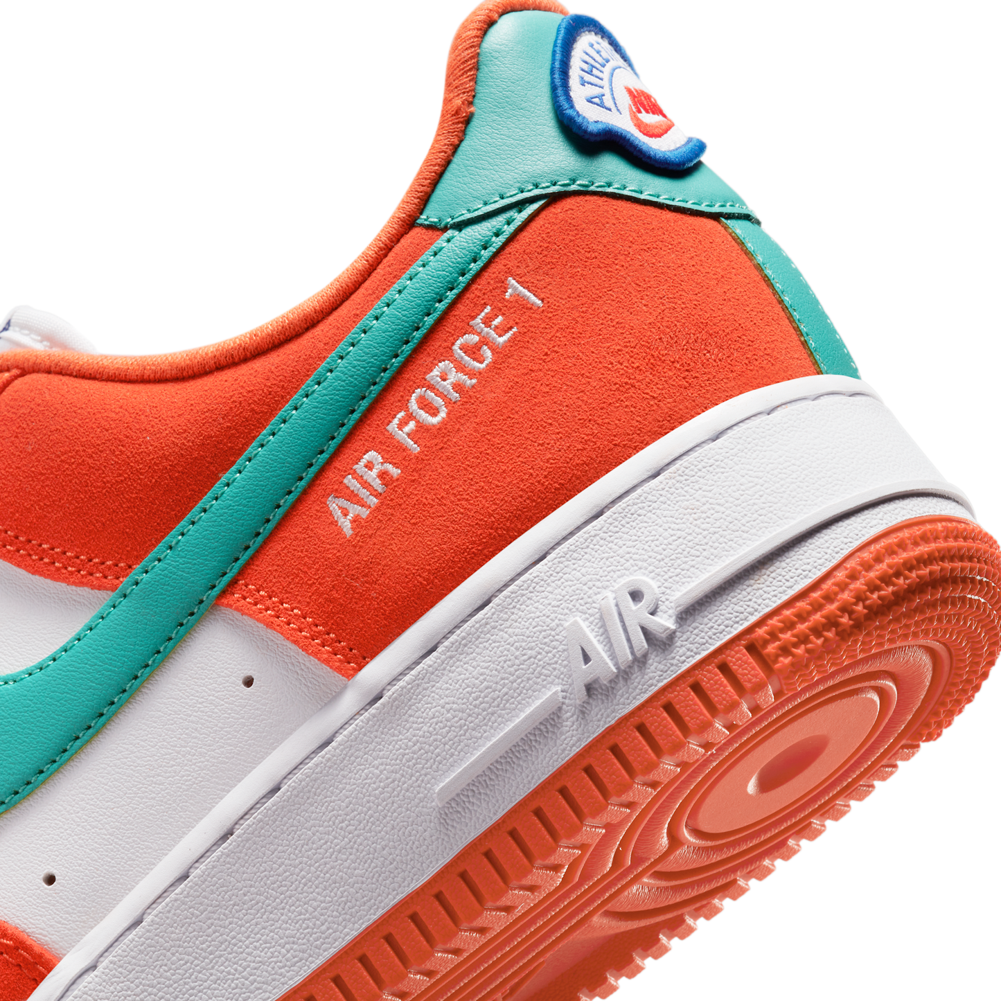 Nike Air Force 1 Low '07 LV8 Athletic Club White Orange