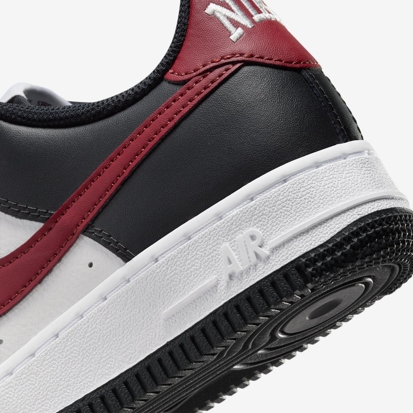 Nike Air Force 1 Low White Dark Team Red (GS)